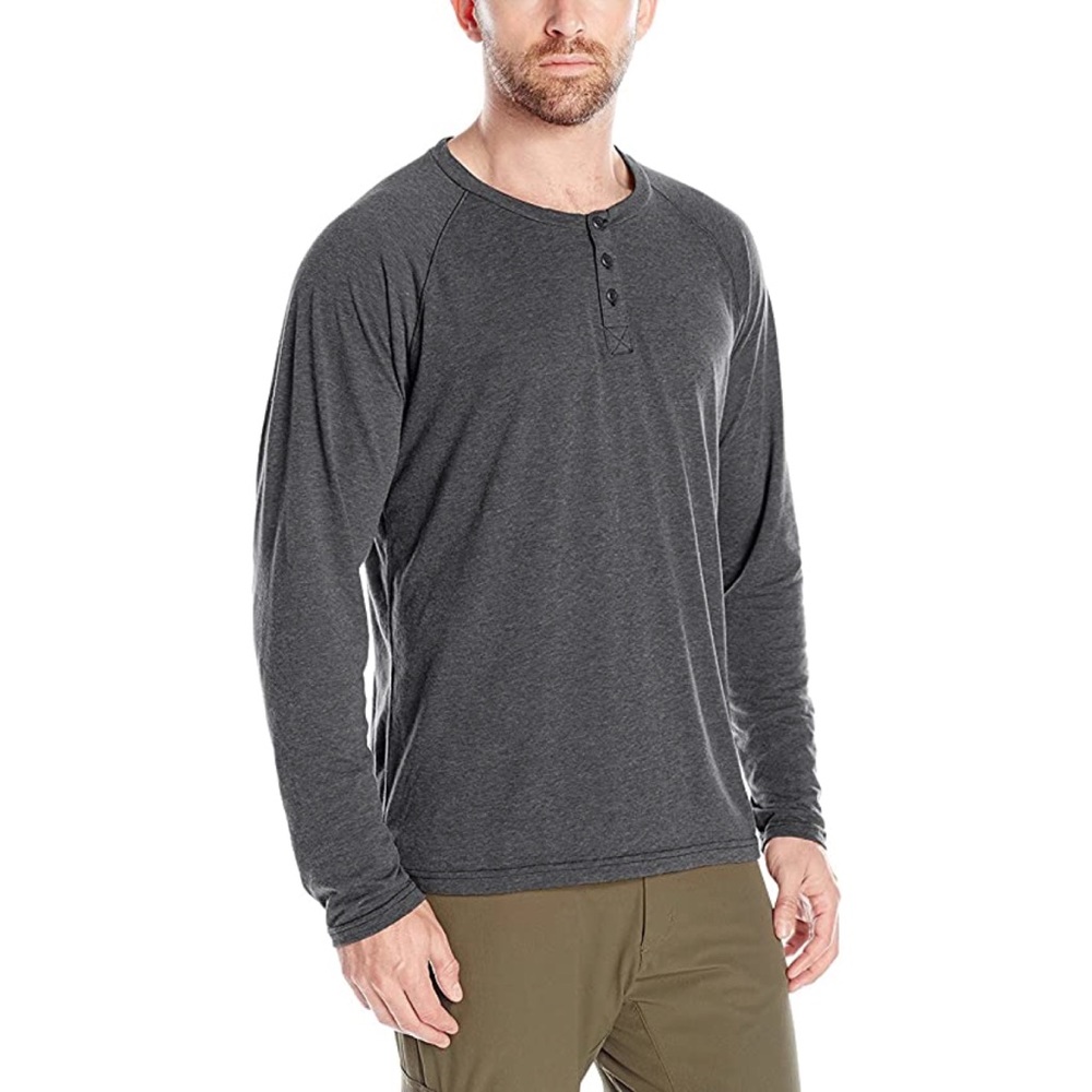 Columbia | NWT Grey Trail Shaker LS Henley Shirt